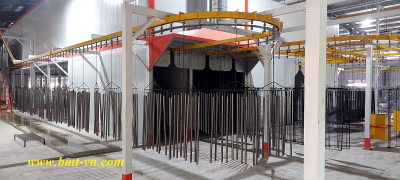 NHÀ CUNG CẤP DÂY CHUYỀN SƠN TĨNH ĐIỆN UY TÍN - CÔNG NGHỆ SƠN BMT